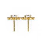 Premium lab grown diamond earrings