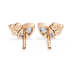 Premium diamond stud earrings marquise style for women