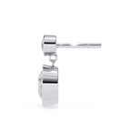 Lab grown diamond drop earrings