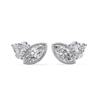 White Gold Everyday wear diamond stud earrings