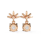 Glamorous diamond drop earrings for everyday wear