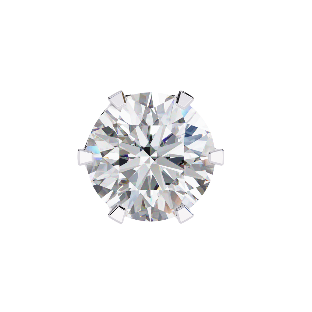 White Gold Diamond stud earrings