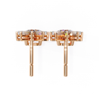 Luxury diamond earrings