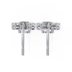 Luxury diamond earrings