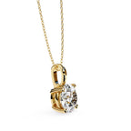 Gold Diamond Pendant Chain