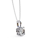 White Gold Diamond Pendant Chain