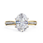 Affordable oval shape diamond ring in Melbourne