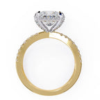 Diamond engagement ring in gold