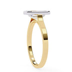 Affordable Lab Grown Diamond Engagement Ring in Gold