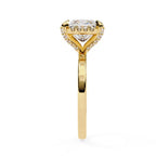 Elegant princess cut diamond ring for proposal