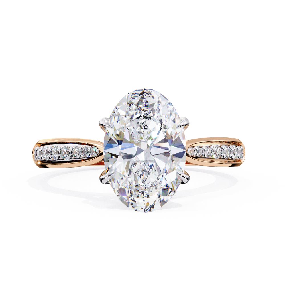 Affordable oval shape diamond ring in Melbourne