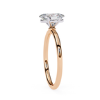 Elegant Oval diamond solitaire ring for women