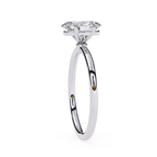 Elegant Oval diamond solitaire ring for women