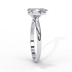 Elegant Pear diamond solitaire ring for women