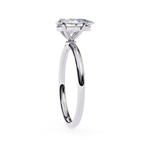 Elegant Pear diamond solitaire ring for women