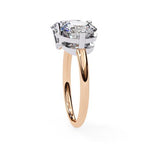 Affordable rose gold engagement ring in Australia