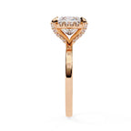 Elegant princess cut diamond ring for proposal