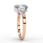 Rose Gold oval diamond ring for brides in Australia