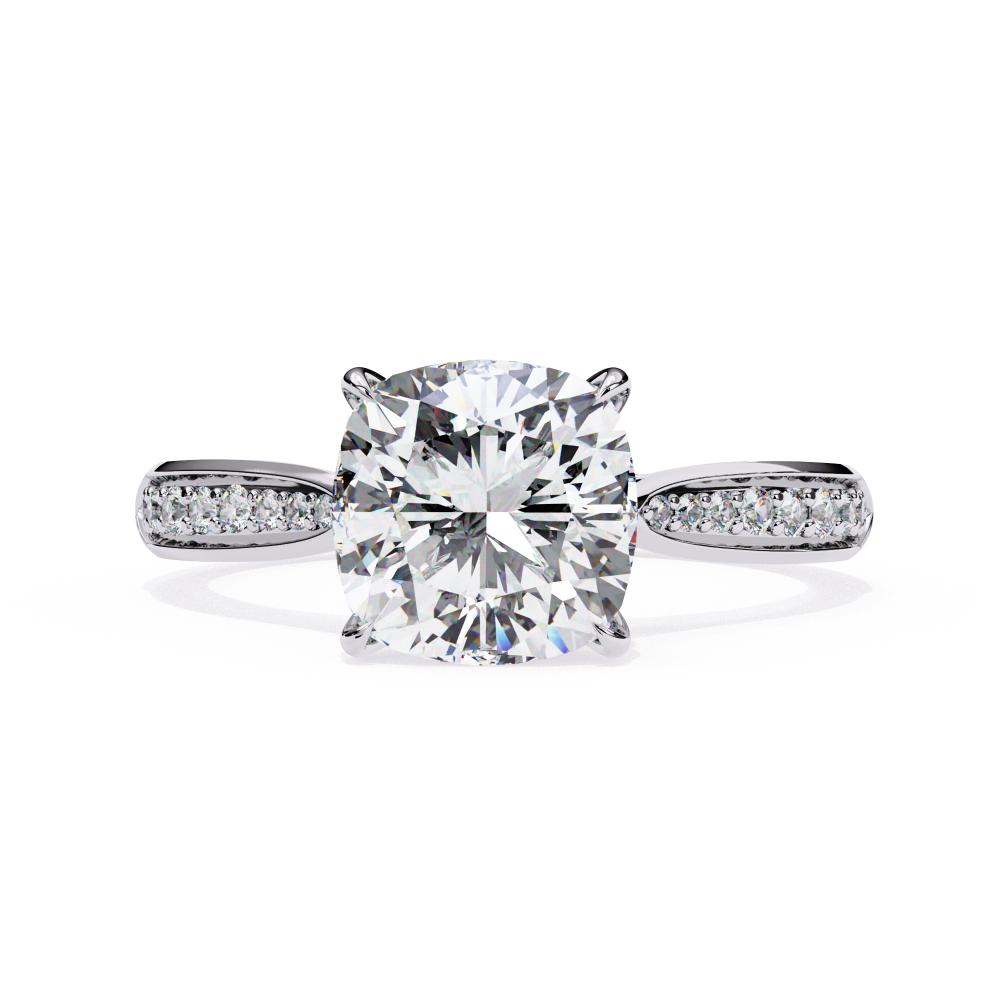 Affordable cushion cut diamond ring Melbourne