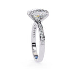 Round diamond engagement ring in Australia