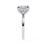 Elegant princess cut diamond ring for proposal
