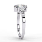 White Gold oval diamond ring for brides in Australia