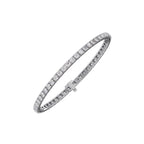 6ct Round Cut Diamond Tennis Bracelet in Gold