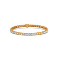 7ct Round Cut Diamond Tennis Bracelet in Gold