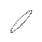 4ct Round Cut Diamond Tennis Bracelet in Gold