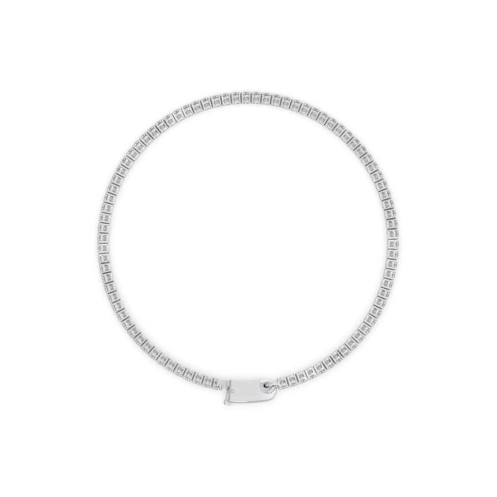 2ct Round Cut Diamond Tennis Bracelet in Gold