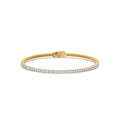 2ct Round Cut Diamond Tennis Bracelet in Gold