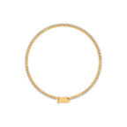 2ct Round Cut Diamond Tennis Bracelet in Gold