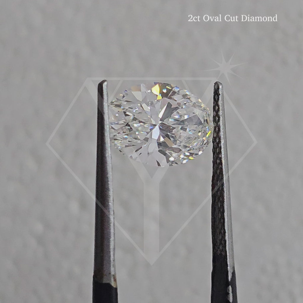 Elegant Oval Cut Diamond Ring with Pavé Band