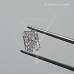 Gold Radiant Cut Diamond Solitaire Ring