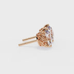 Affordable Round diamond stud earrings