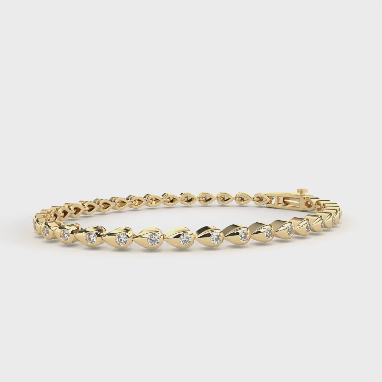 Affordable diamond bangle bracelet