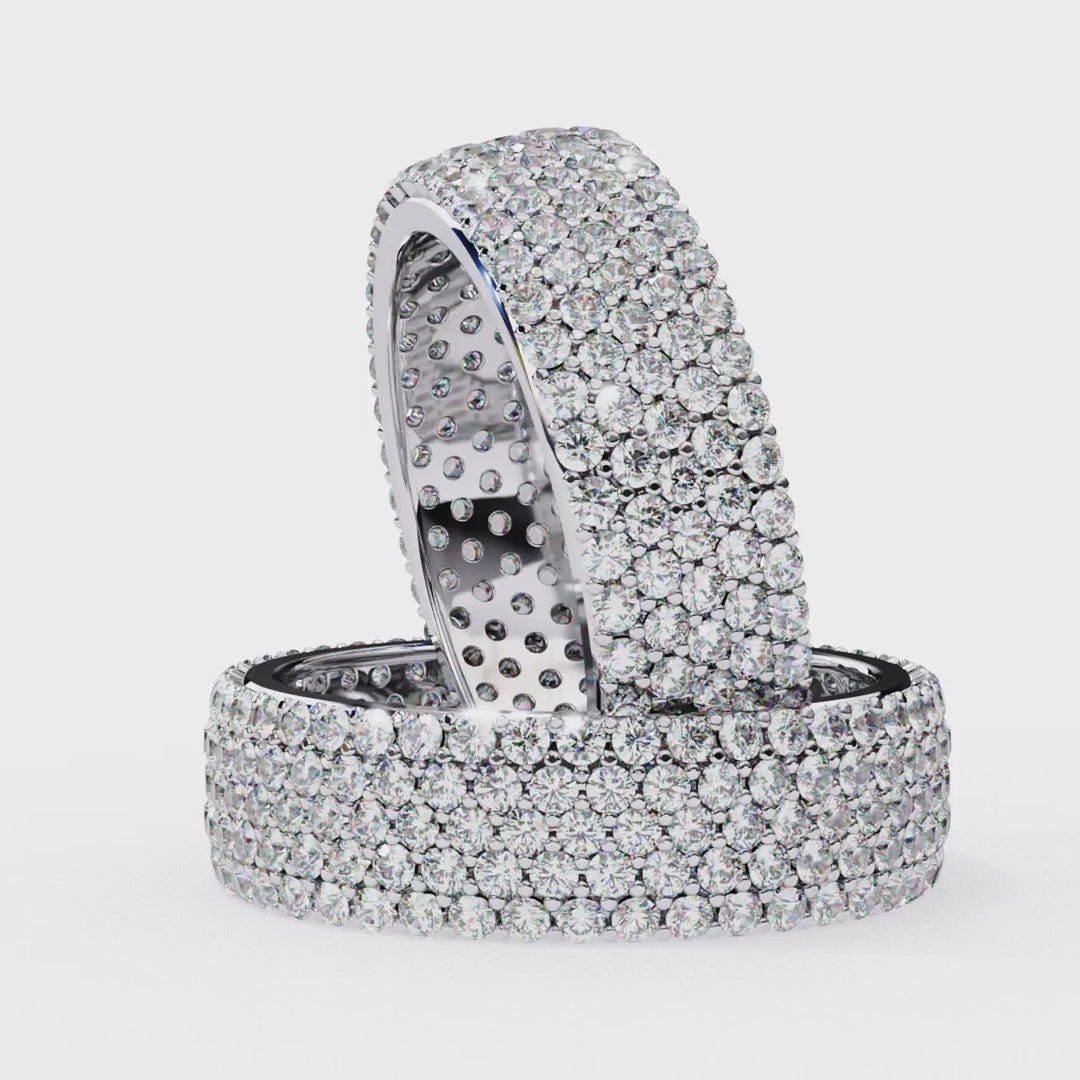 Multi layer diamond band