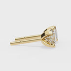 Affordable Round diamond stud earrings