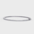Luxury diamond tennis bangle for women
