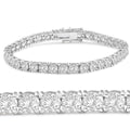 12ct Round Cut Diamond Tennis Bracelet in Gold