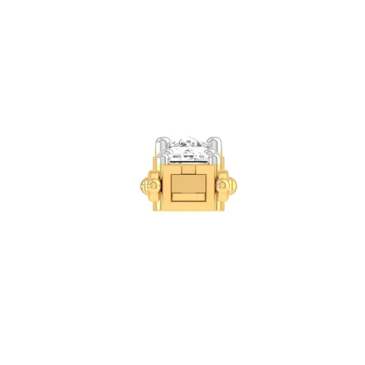 Mixed Cut Diamonds Tennis Bracelet in Gold